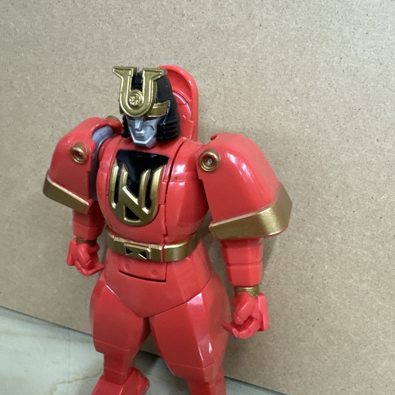 POWER RANGERS FIGURE Ninja Storm Red Ninja Ninjakon Megazord Bandai 2002