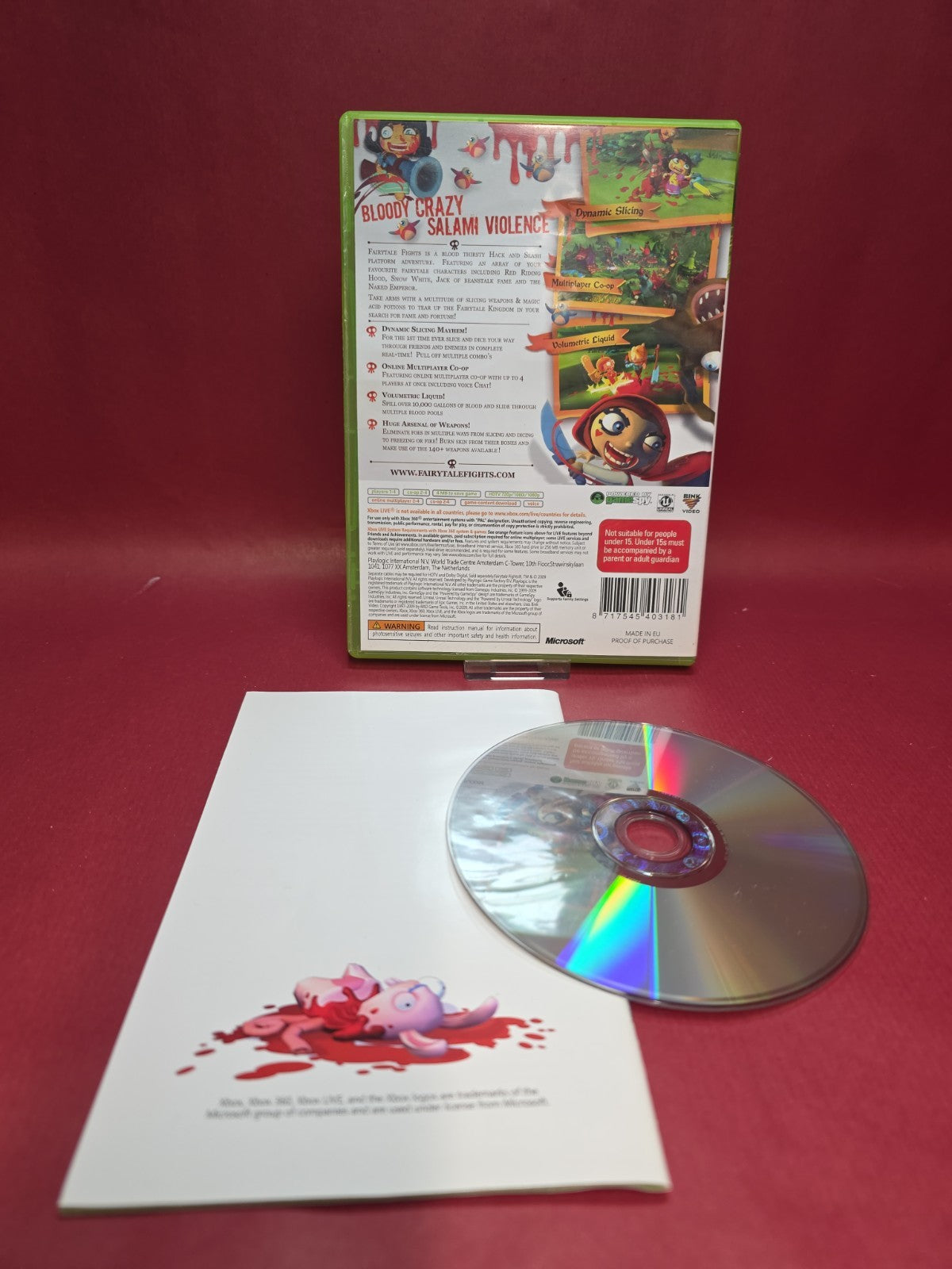 Fairytale Fights - Microsoft Xbox 360 PAL Genuine RARE!