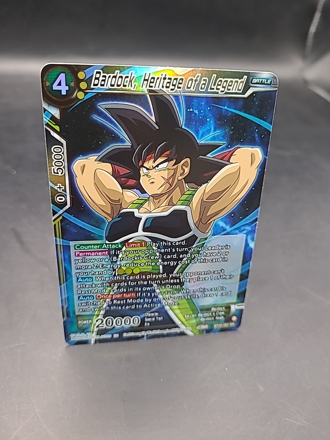 Dragon Ball Super Card Game - BT24-087 SR - Bardock, Heritage of a Legend