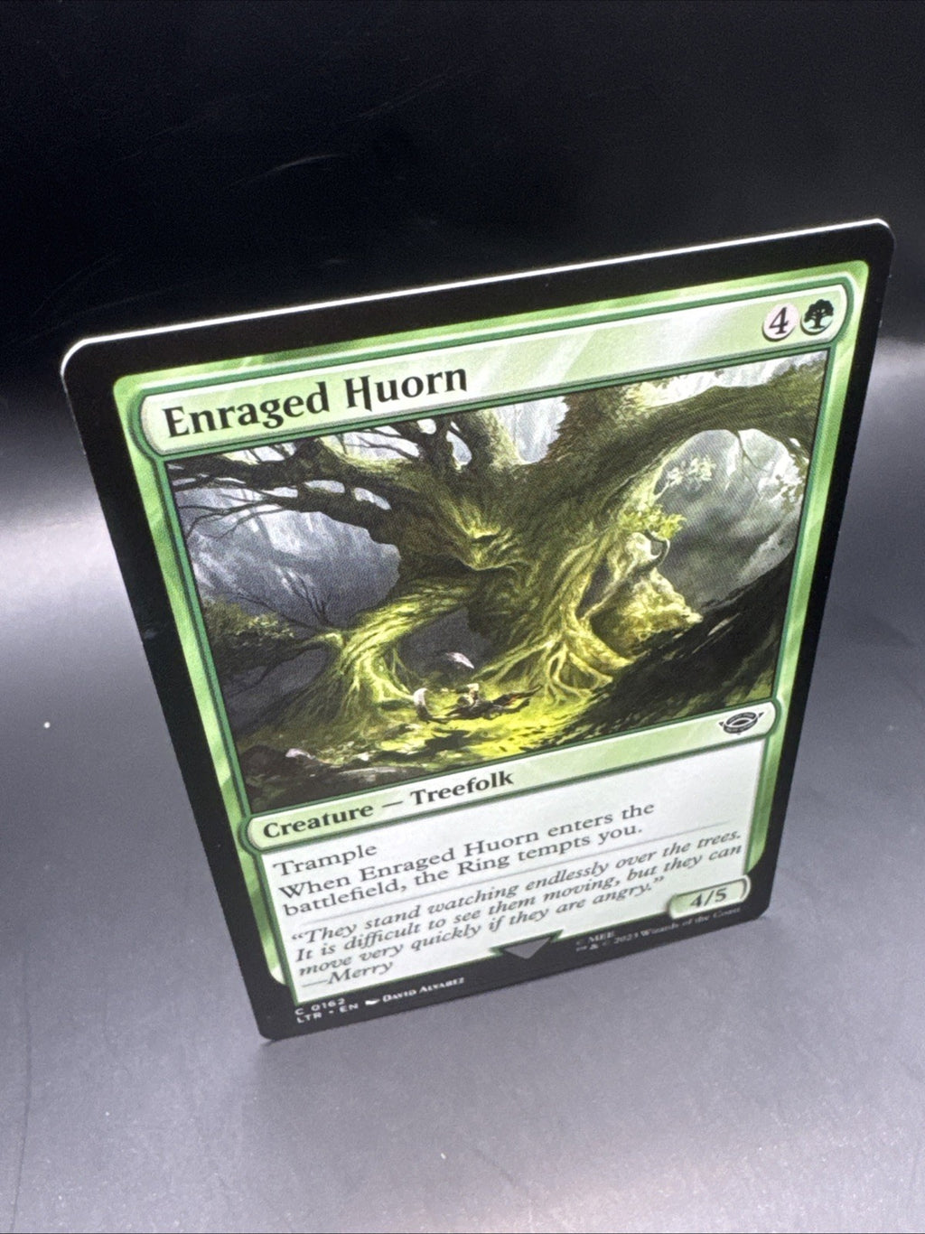 [MTG] Enraged Huorn Foil + 1 Regular Card C0162