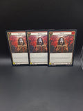 3 X Blanch Red Regular Cards - MST194 NM - FaB Flesh and Blood