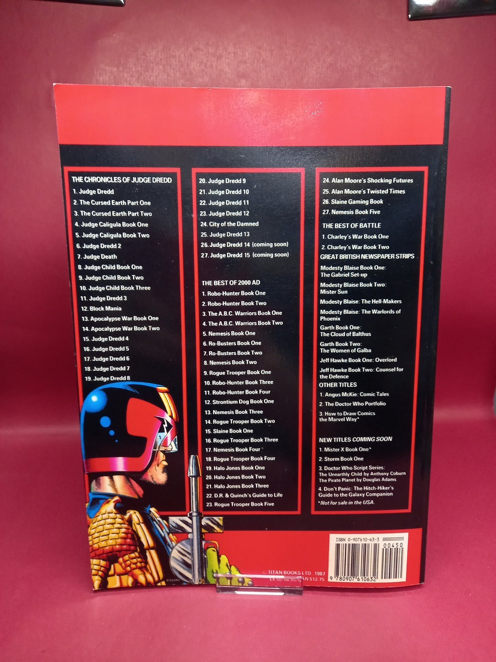 The Ballad Of Halo Jones Compilation Titan Books 1987 Books 1-3