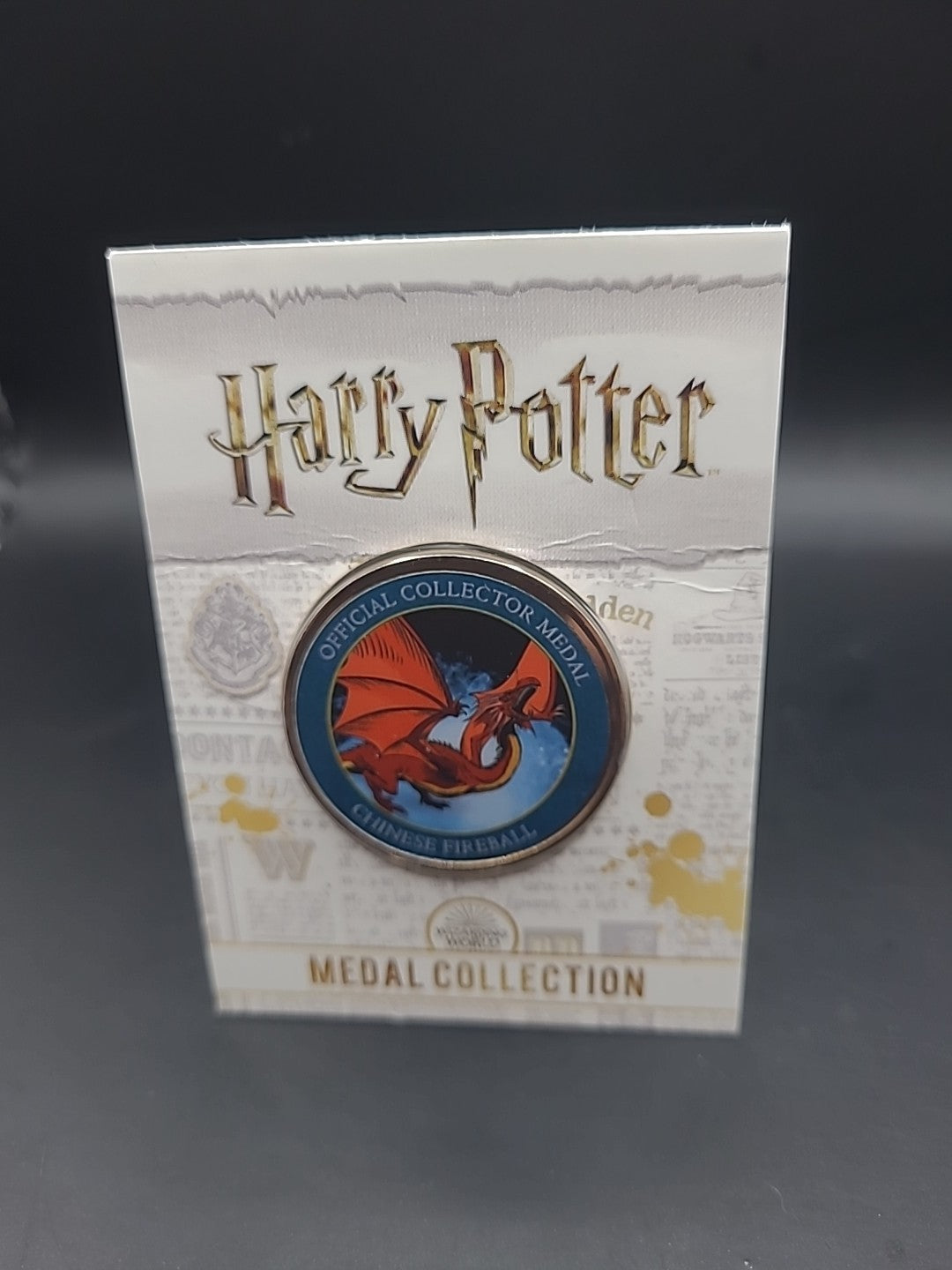 Harry Potter Medal Collection: Magical Creatures (Blue) Chinese Fireball