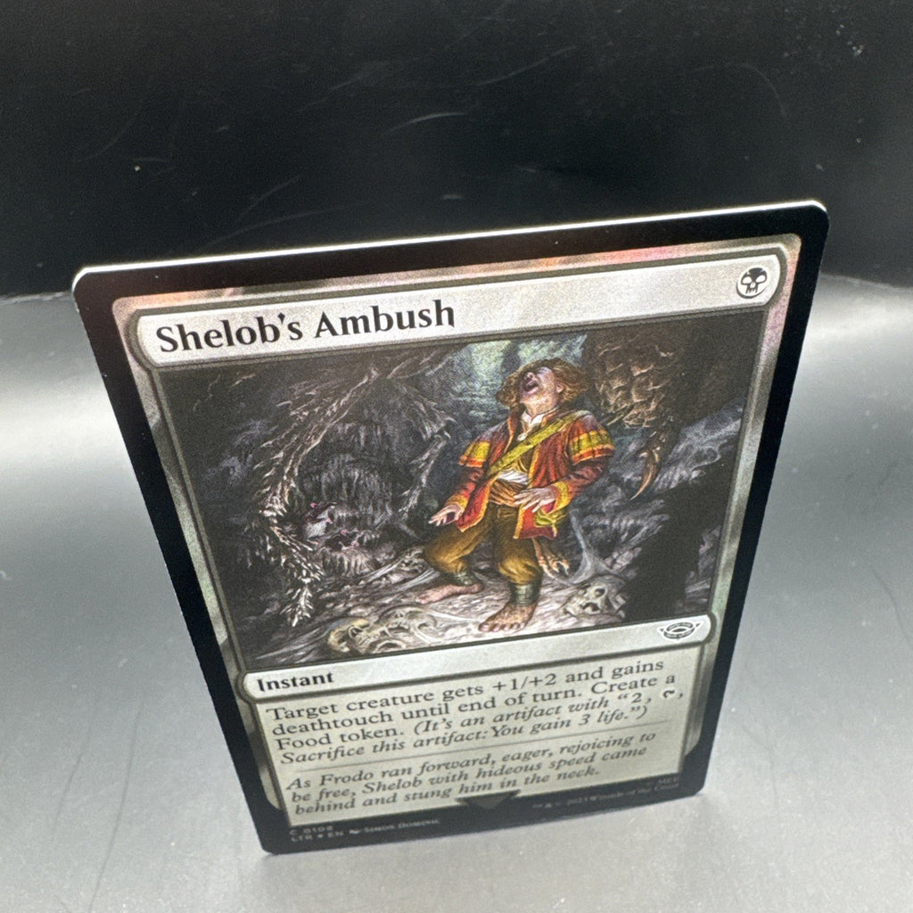 MTG Shelob's Ambush FOIL C0108 Lord of the Rings + 1 Regular Card