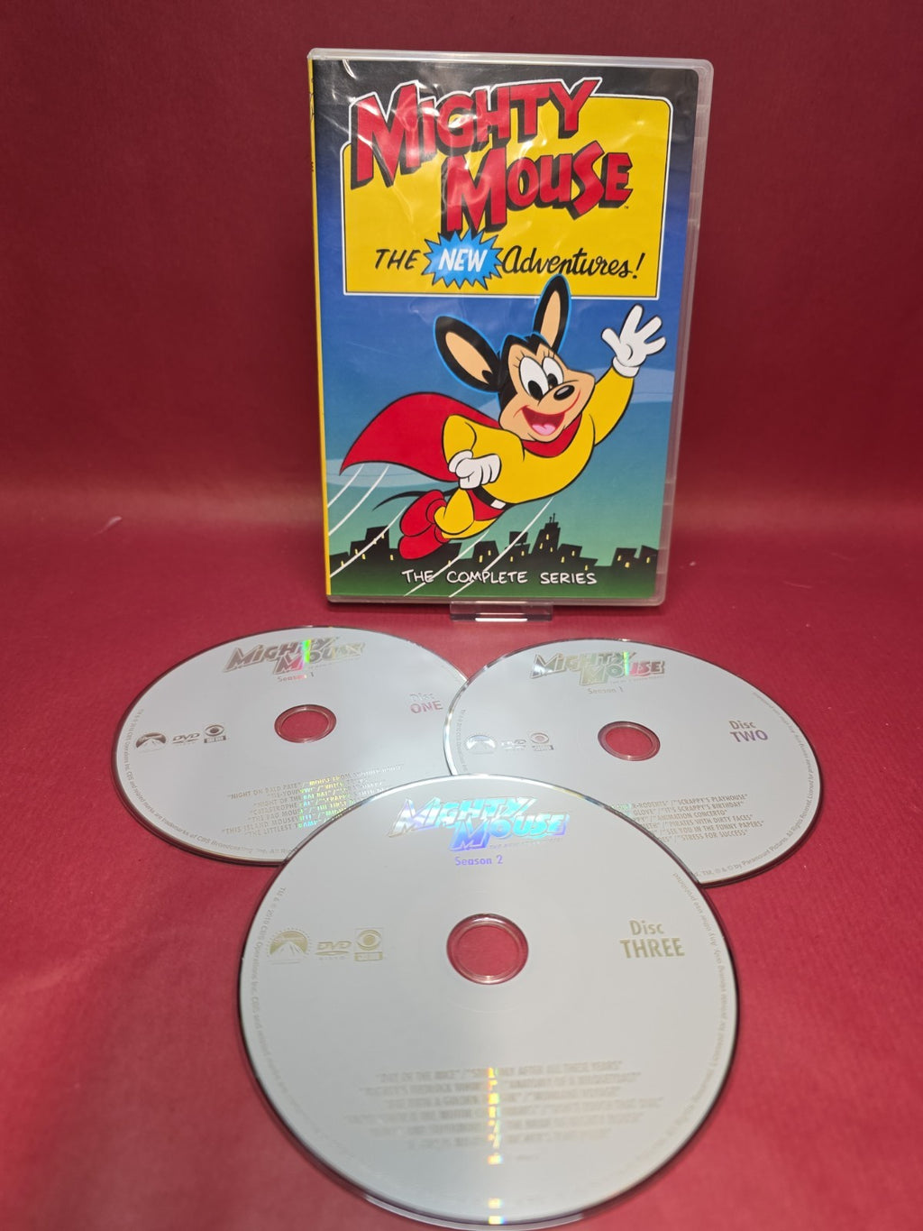Mighty Mouse The New Adventures: Complete Series (DVD, 2010) animated action 