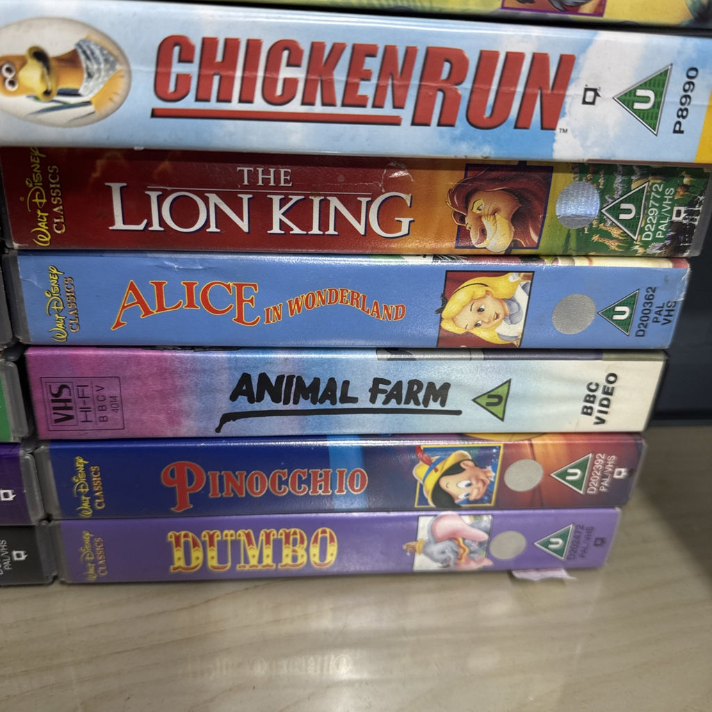 14 X Disney/kids VHS bundle