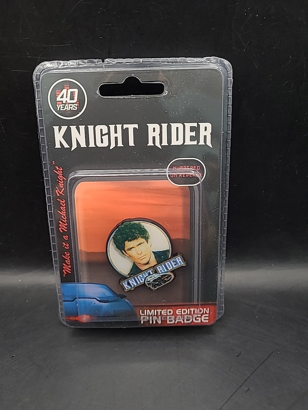 Knight Rider Limited Edition Pin Badge - 9,995 Worldwide