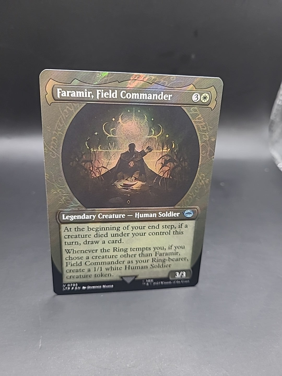 U 0795 Faramir, Field Commander - SURGE FOIL - Showcase MTG The Lord of the Ring