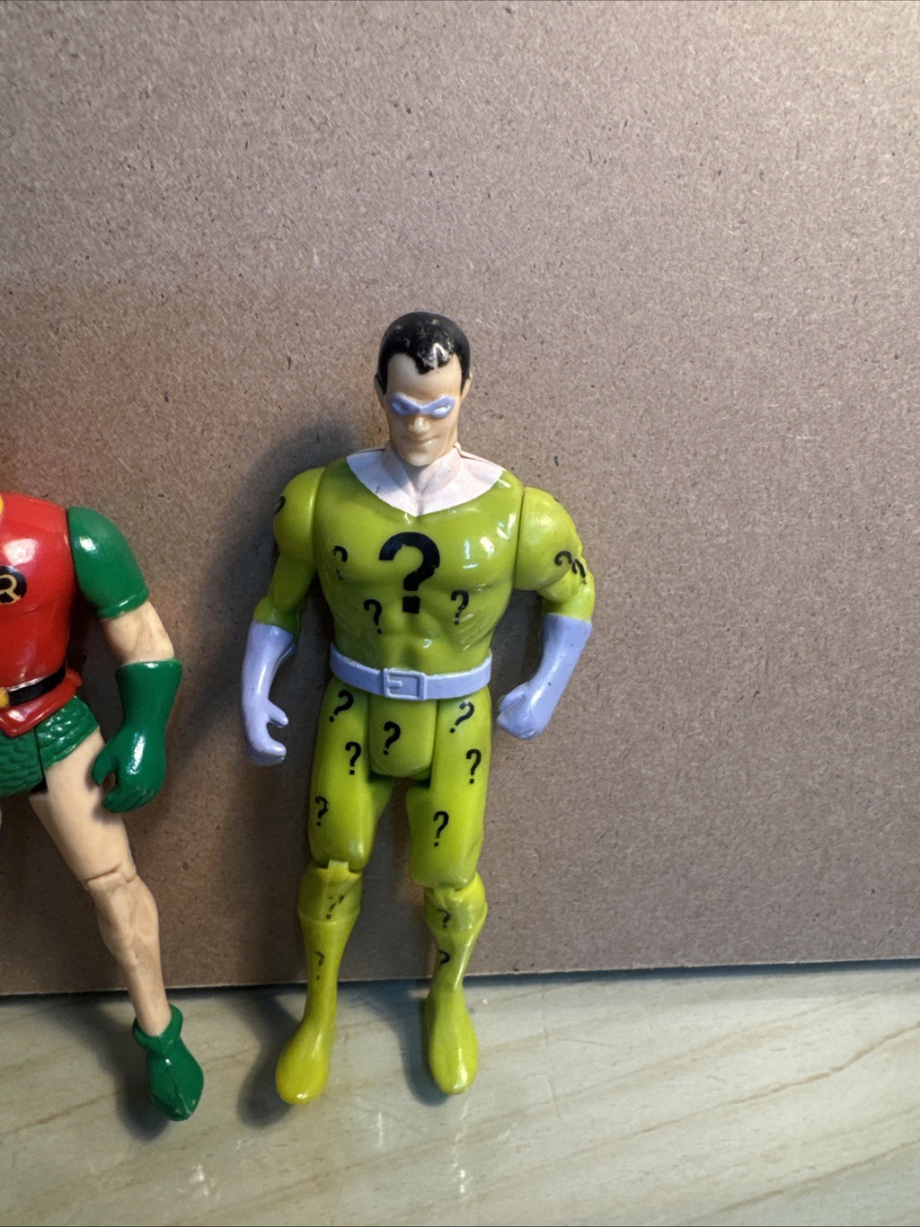 Vintage Batman Robin And Villains Figures X 5 Bundle