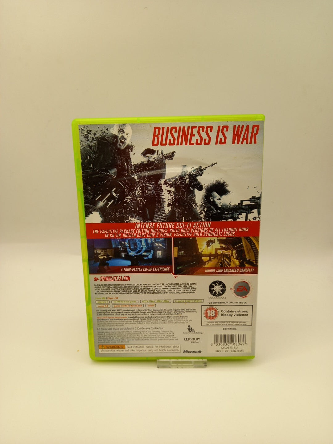 Syndicate Executive Edition XBOX 360 Video Game Original PAL