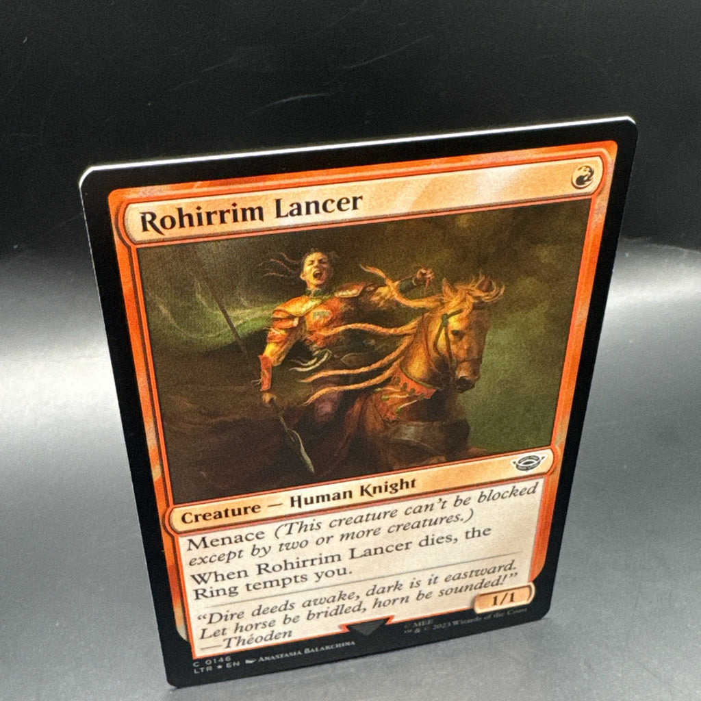 MTG Rohirrim Lancer (FOIL) C0146 + 1 Regular Card