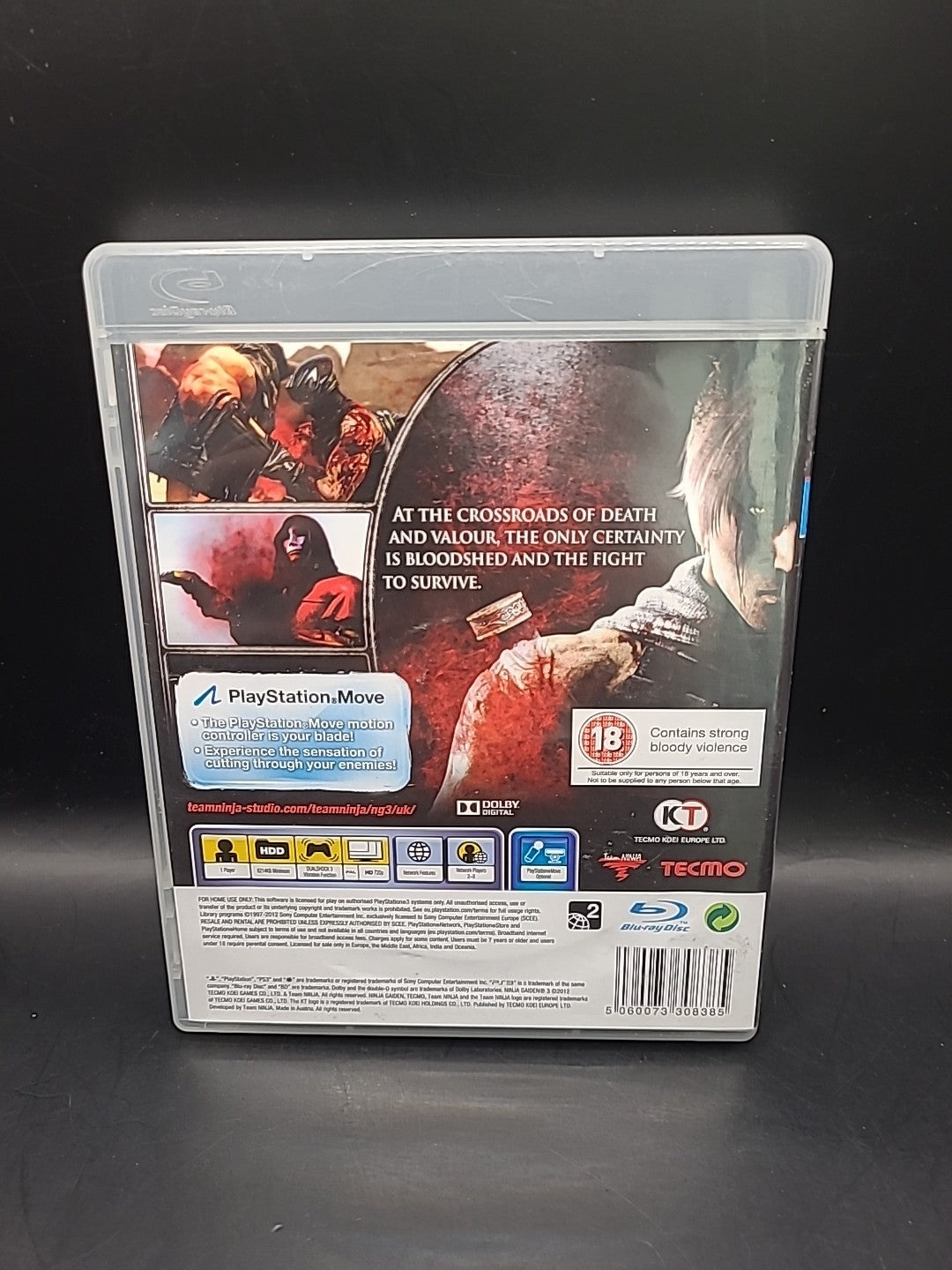 Ninja Gaiden 3 (Sony PlayStation 3, 2012) PS3 Game - PAL