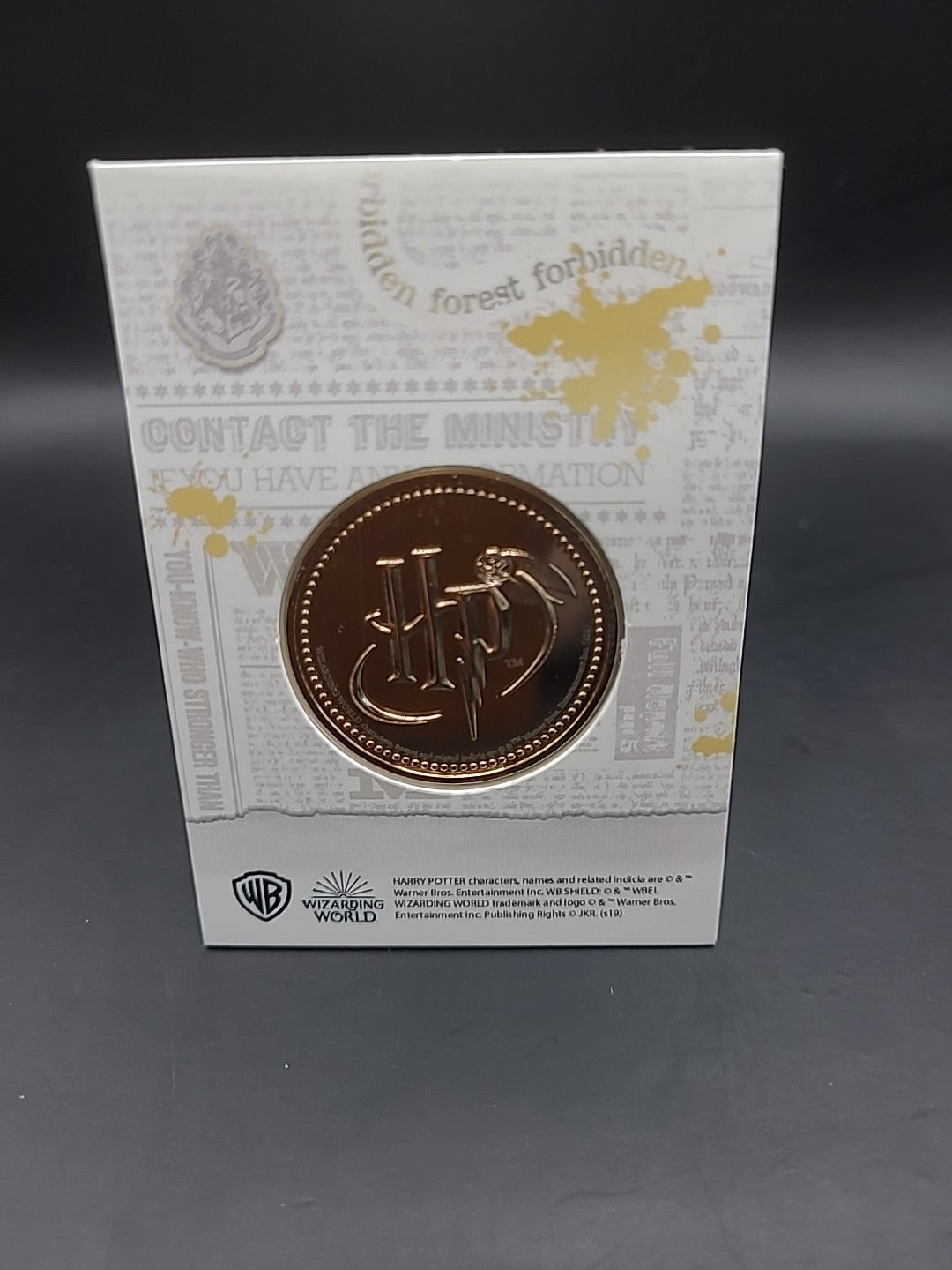 Harry Potter Medal Coin Collection - Characters - Seamus Finnigan 