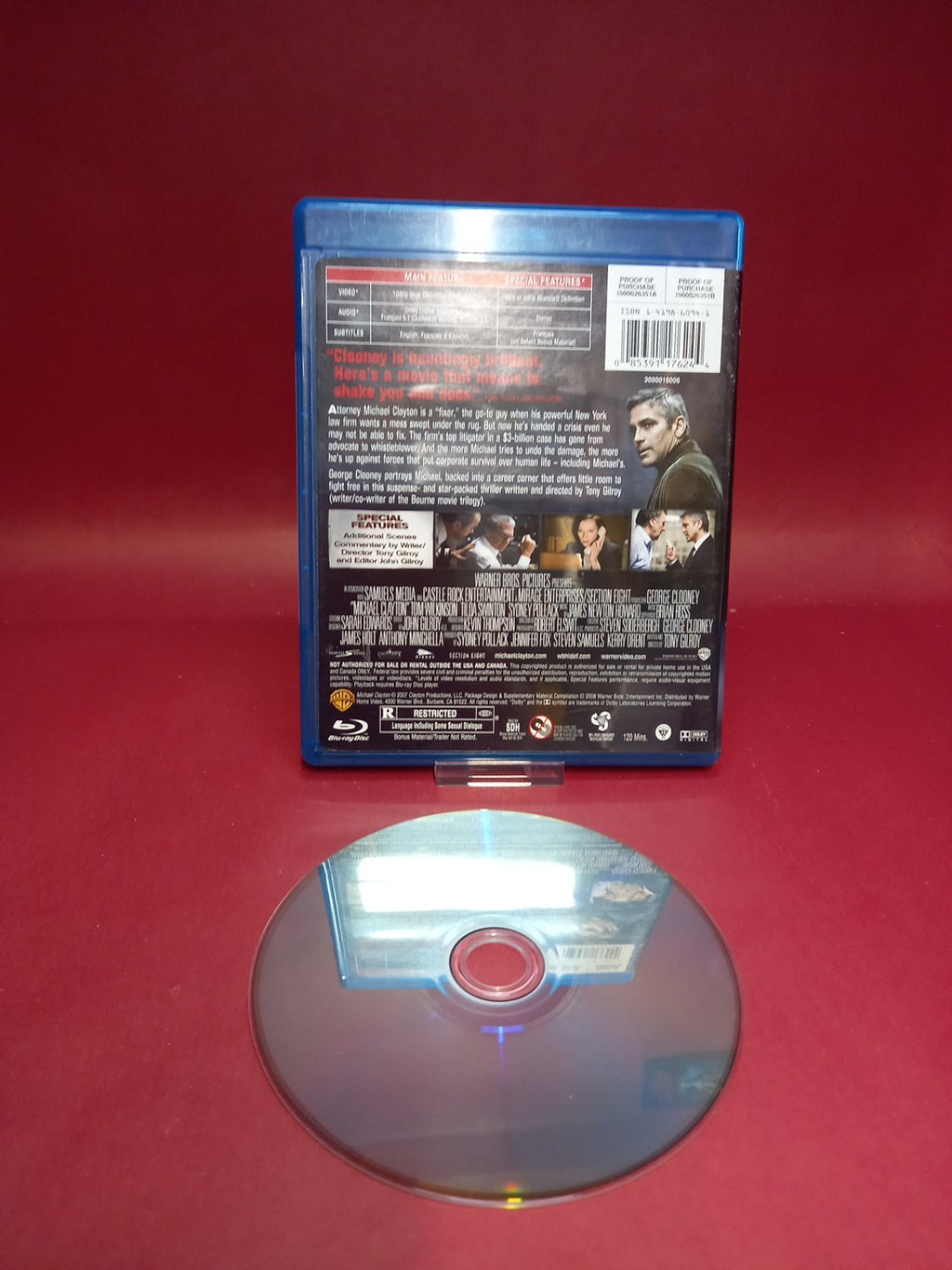 Michael Clayton (Blu-ray, 2007)