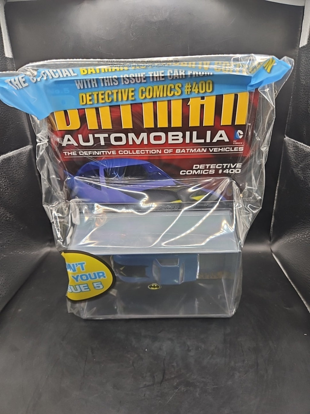 Eaglemoss Batman Automobilia Car, Detective Comics #400. NO. 5-RARE AND LIMITED
