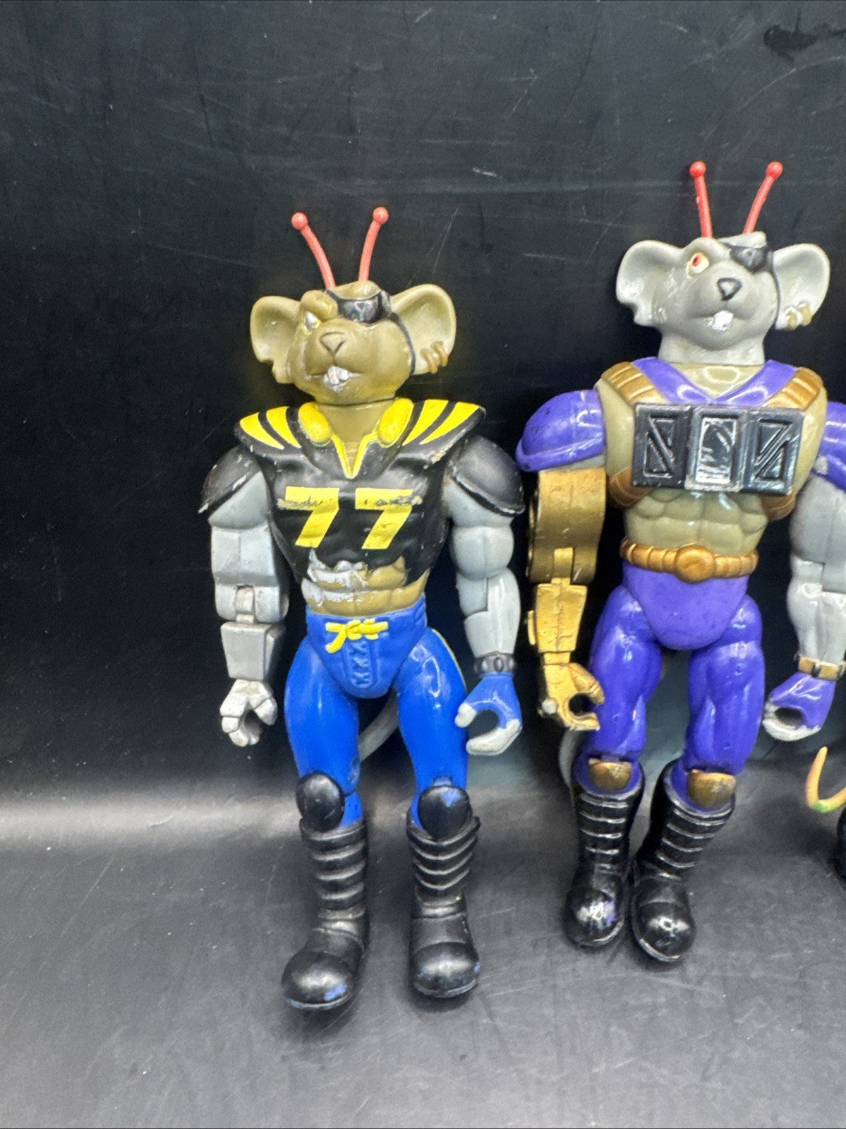 Galoob B.T.F Biker Mice from Mars X 4