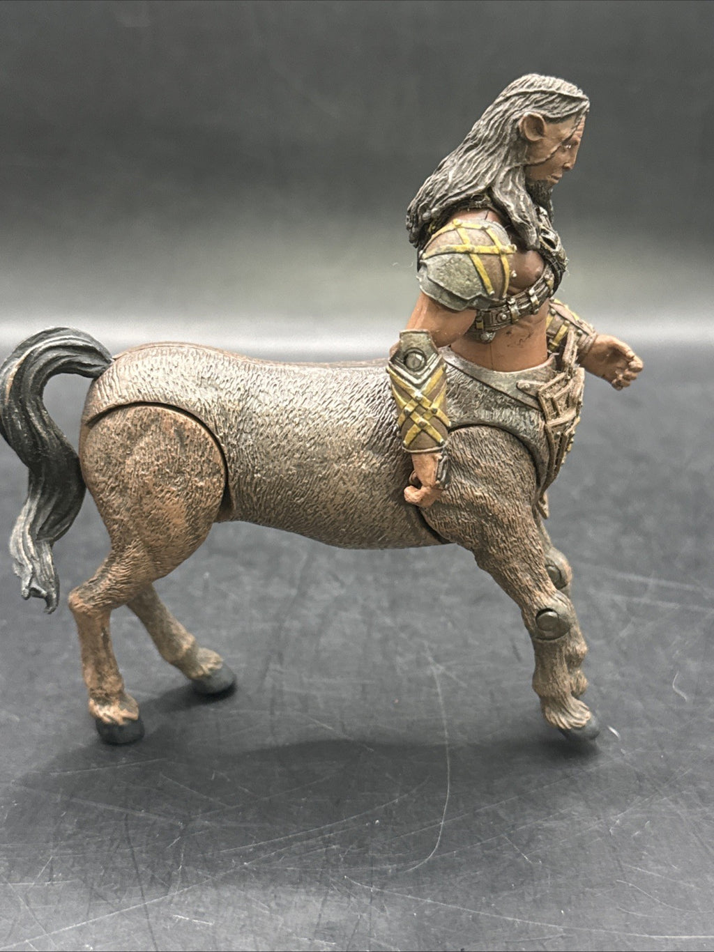 NARNIA Prince Caspian CENTAUR GLENSTORM Battle Action Figure (Disney Jakks 2008)