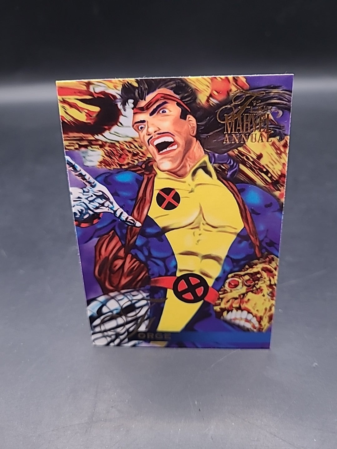 FORGE / 1995 Fleer Flair Marvel Annual BASE Trading Card #29