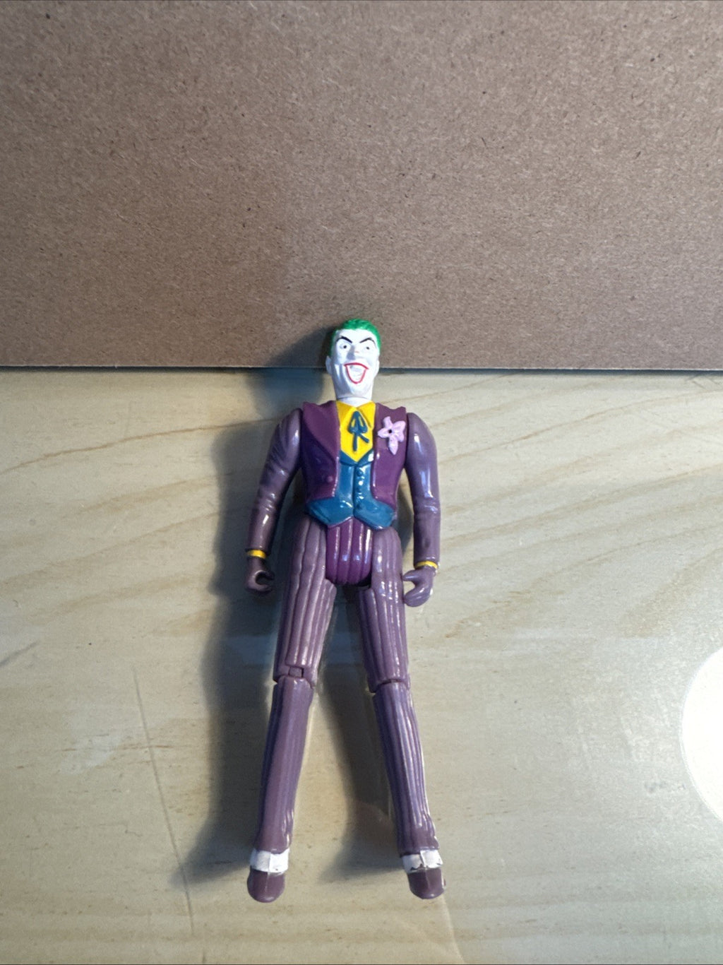 Vintage 1989 Toy Biz DC Comics Batman The Joker Action Figure loose, without hat
