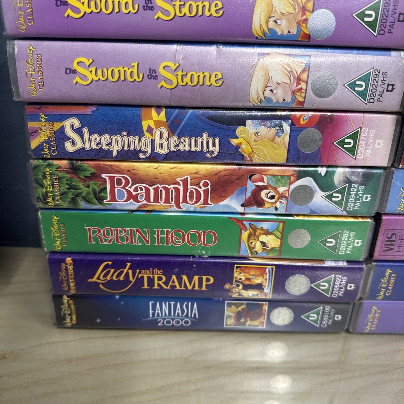 14 X Disney/kids VHS bundle