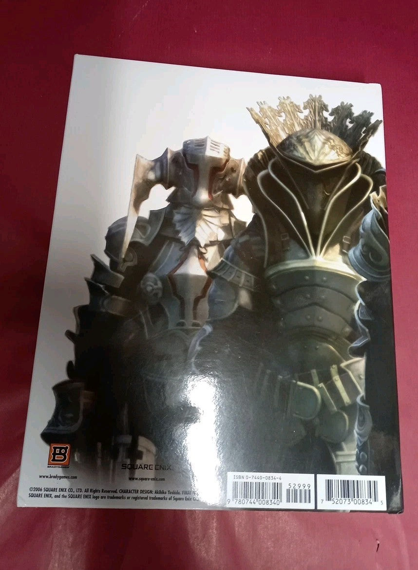 Final Fantasy XII Strategy Guide And Art Book by BradyGames 