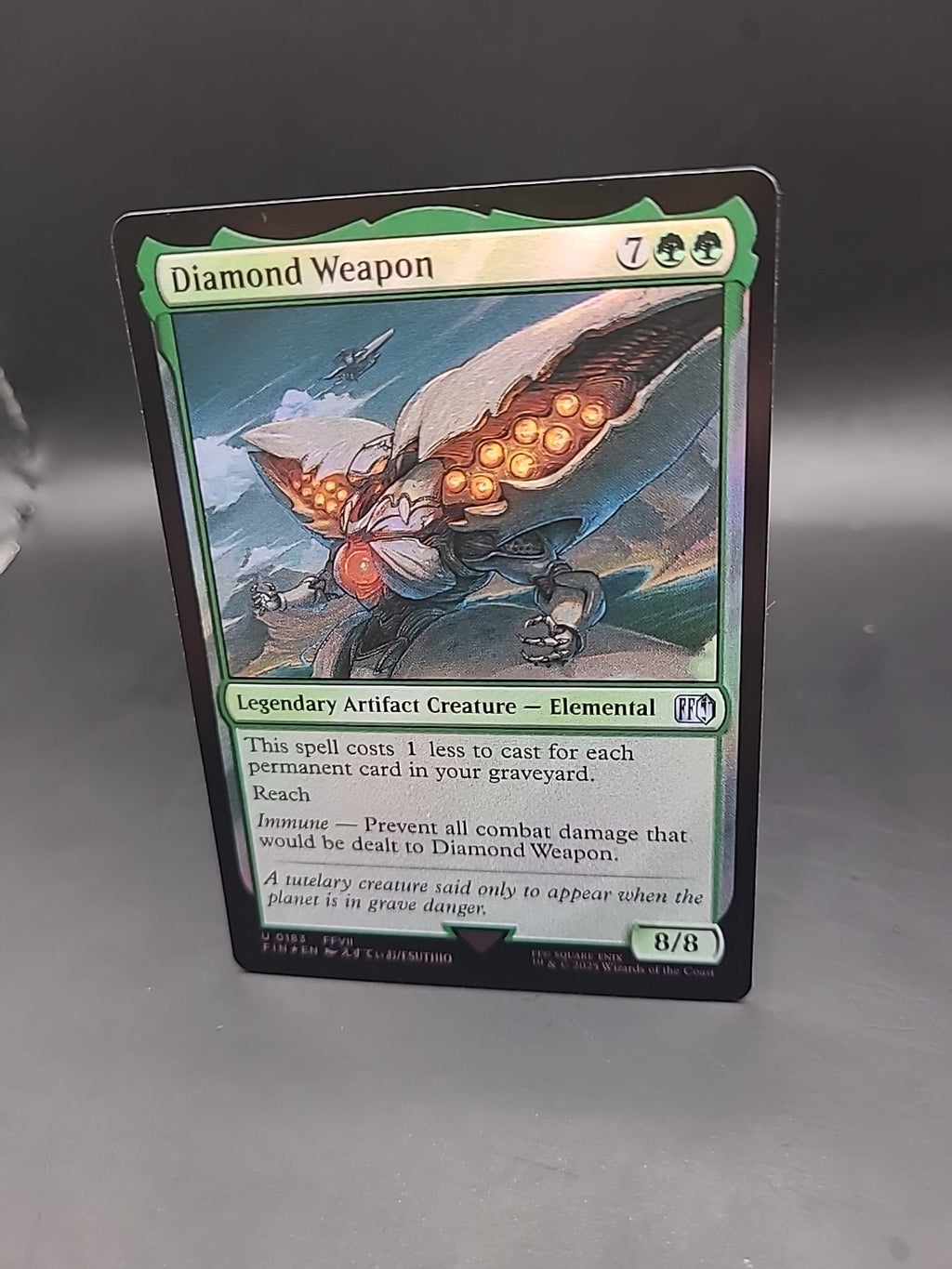MTG Final Fantasy Foil Uncommon #0183 Diamond Weapon