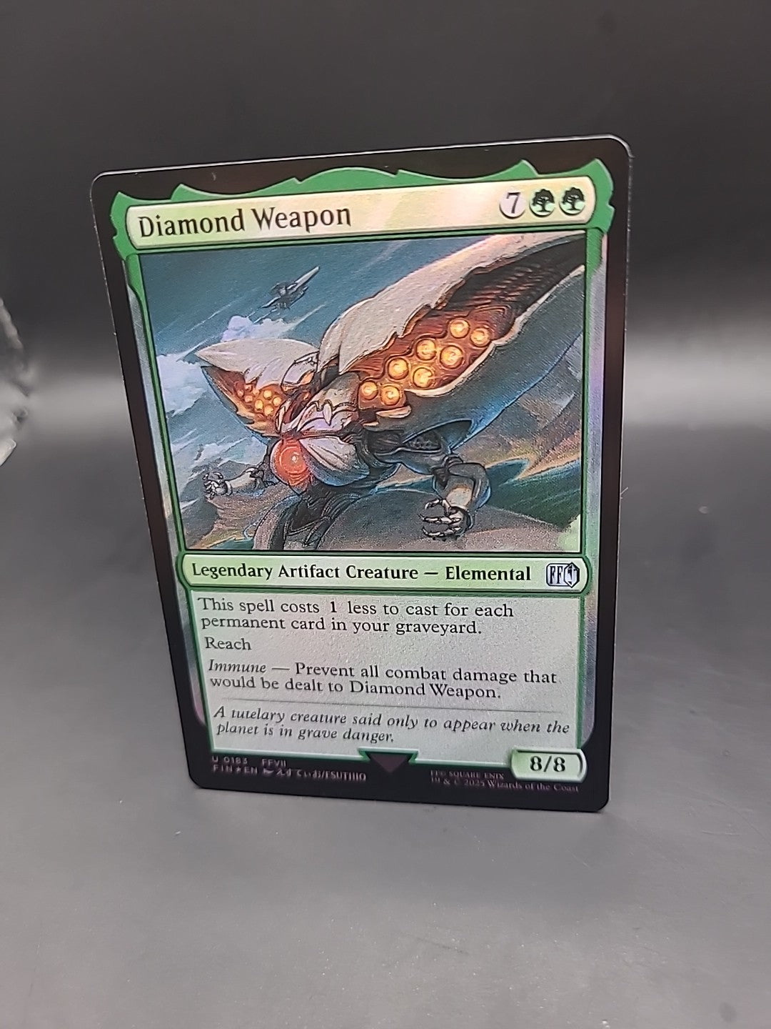 MTG Final Fantasy Foil Uncommon #0183 Diamond Weapon