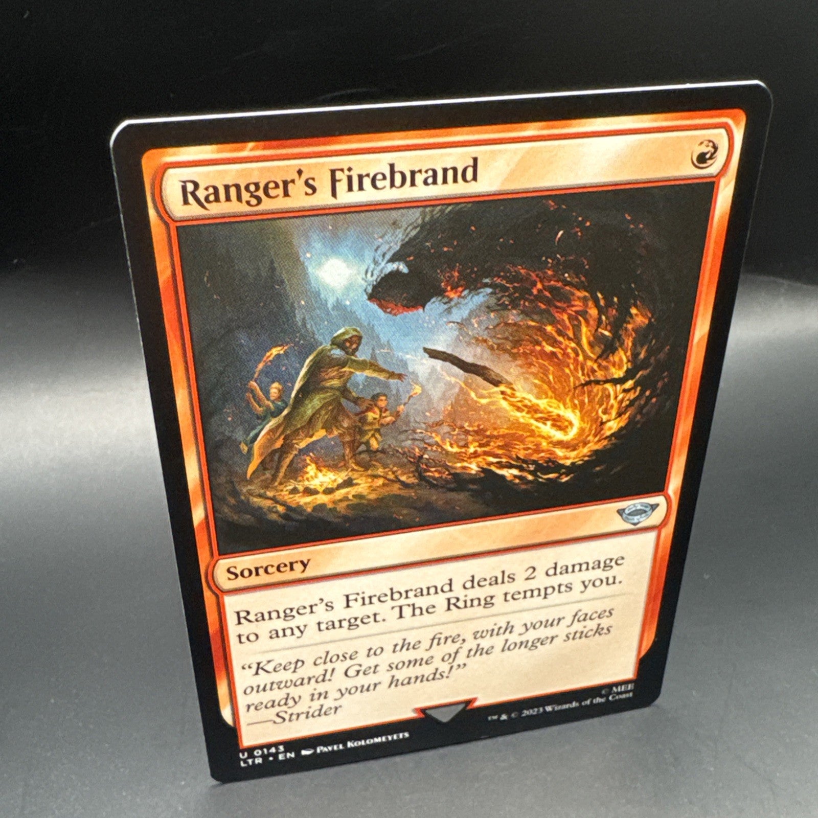 [MTG] Ranger's Firebrand (Foil) U0143 + 1 Regular Card