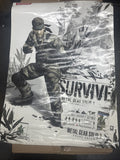 Metal Gear Solid 3 Promo Poster 2004 Ps2 Promotional Poster