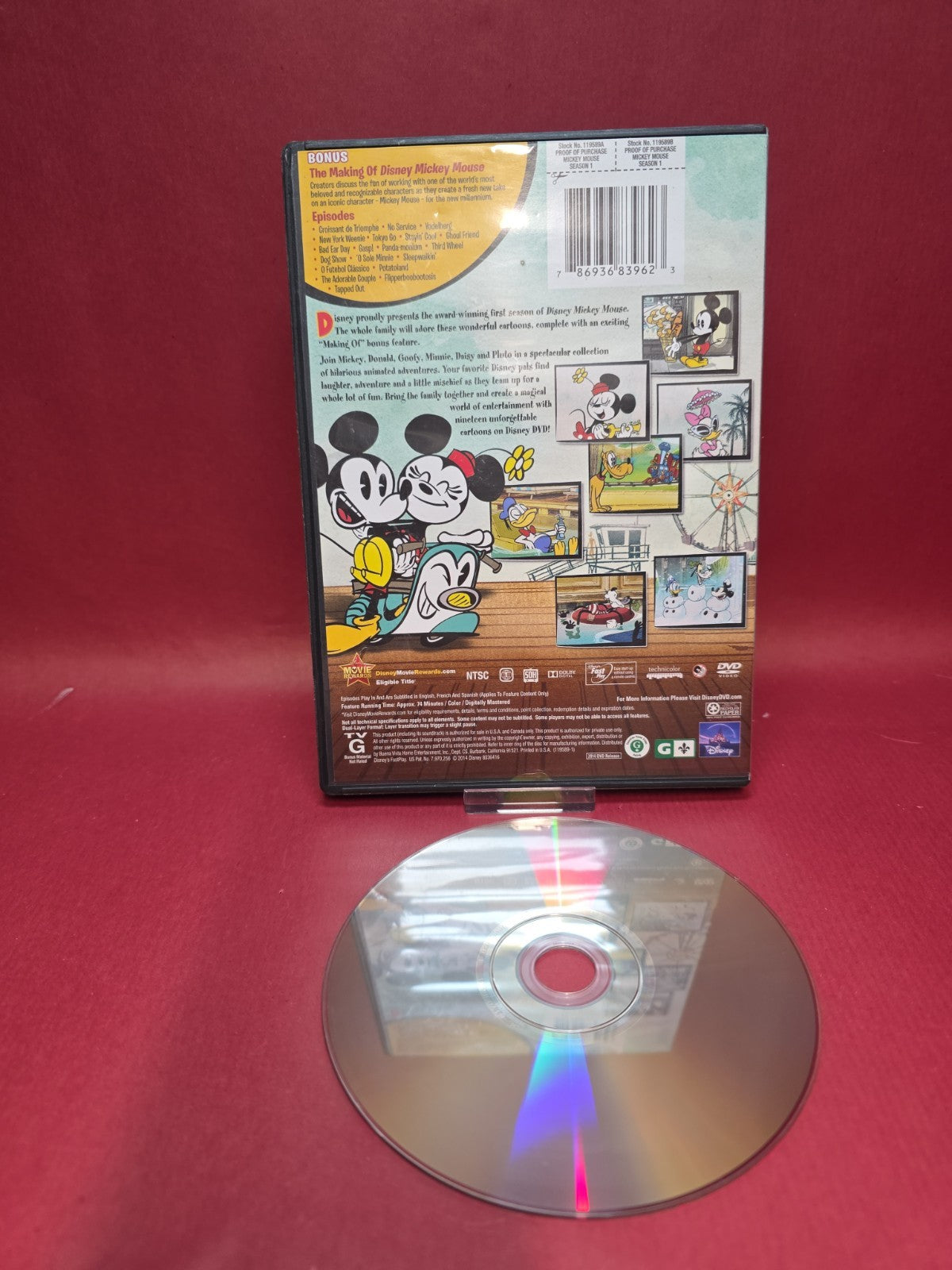 Mickey Mouse: Season 1 (DVD, 2014)