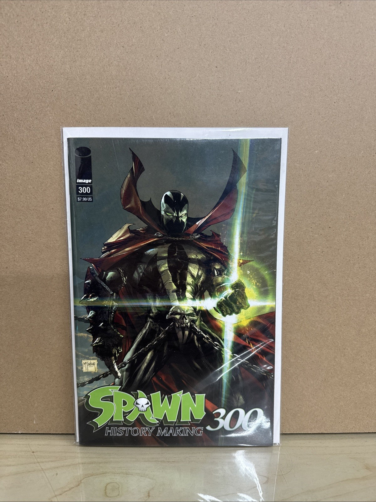 Spawn #300 Todd McFarlane Trade Dress Cover A Variant 1st Print Comic Pictured
