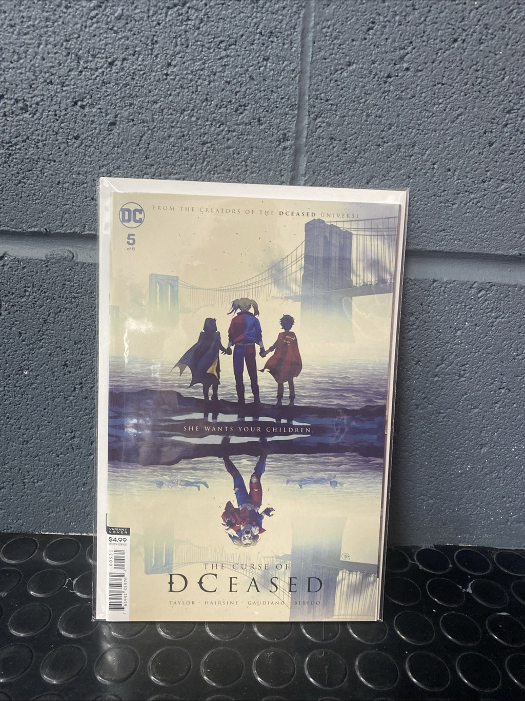 THE CURSED OF DCEASED #5! PUTRI VARIANT COVER! VF 2019 DC COMICS