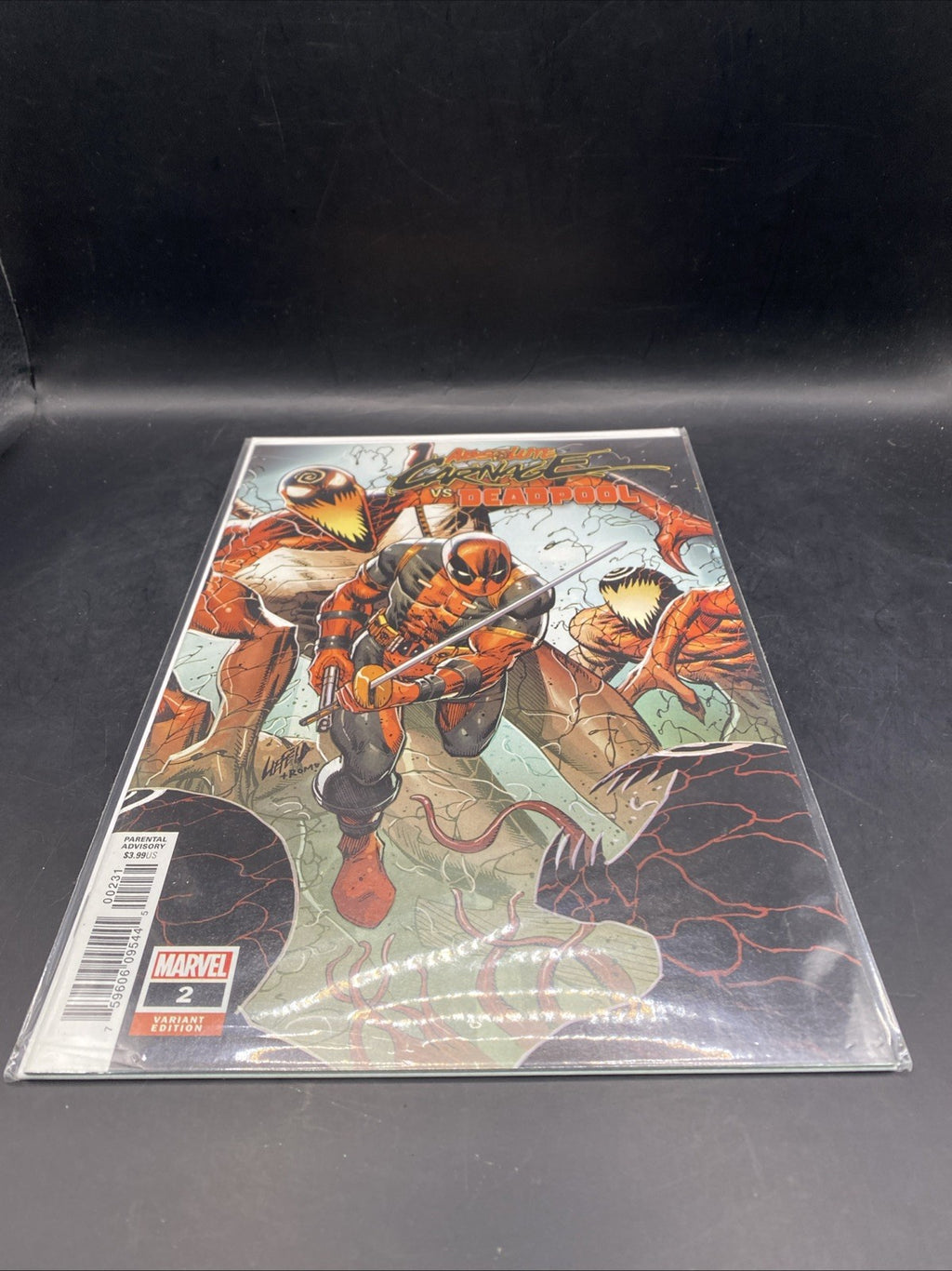 Absolute Carnage Vs Deadpool #2 Variant (Marvel 2019) Variant Cover