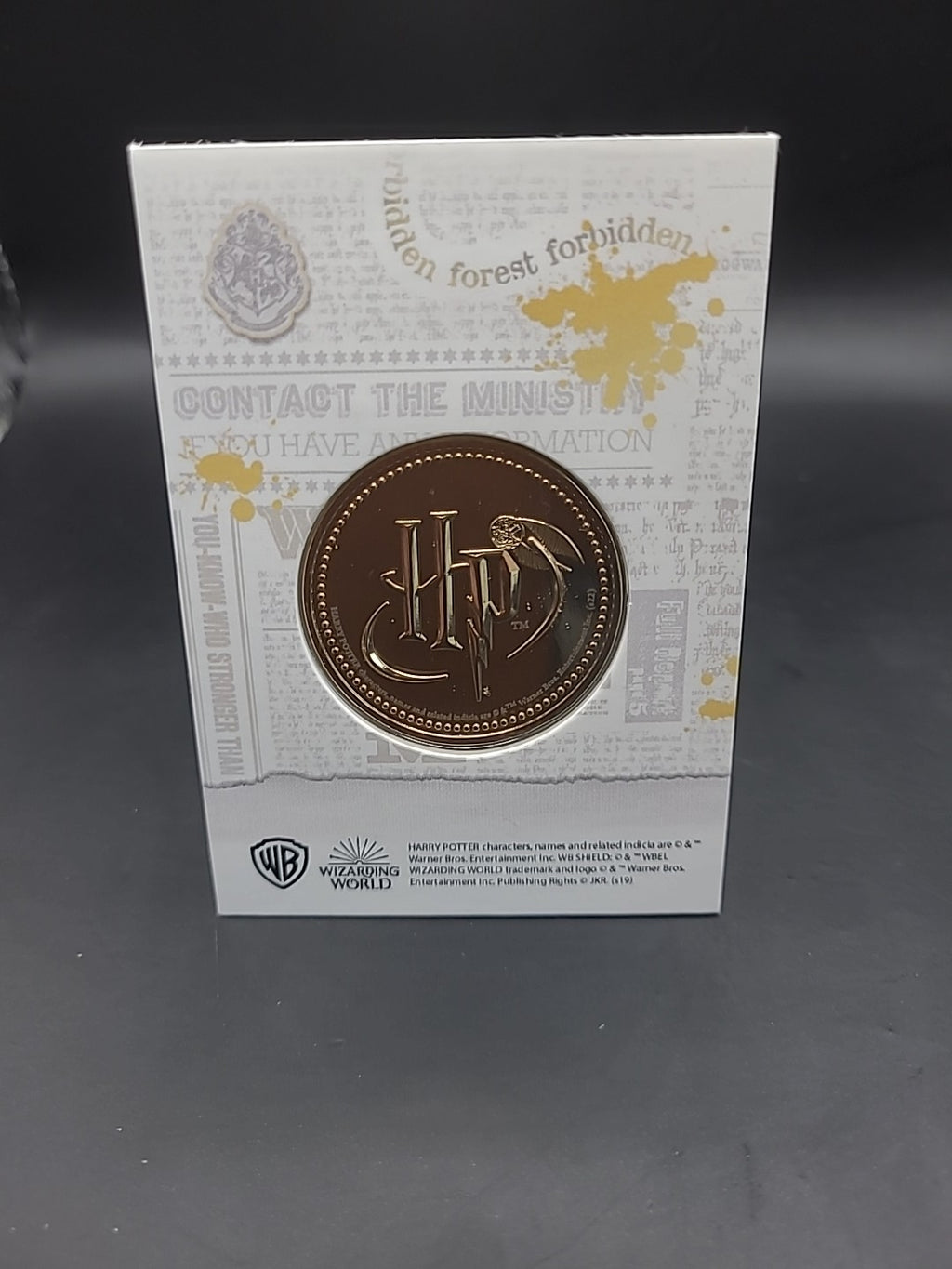 Harry Potter Medal Coin Collection - Characters - Igor Karkaroff 
