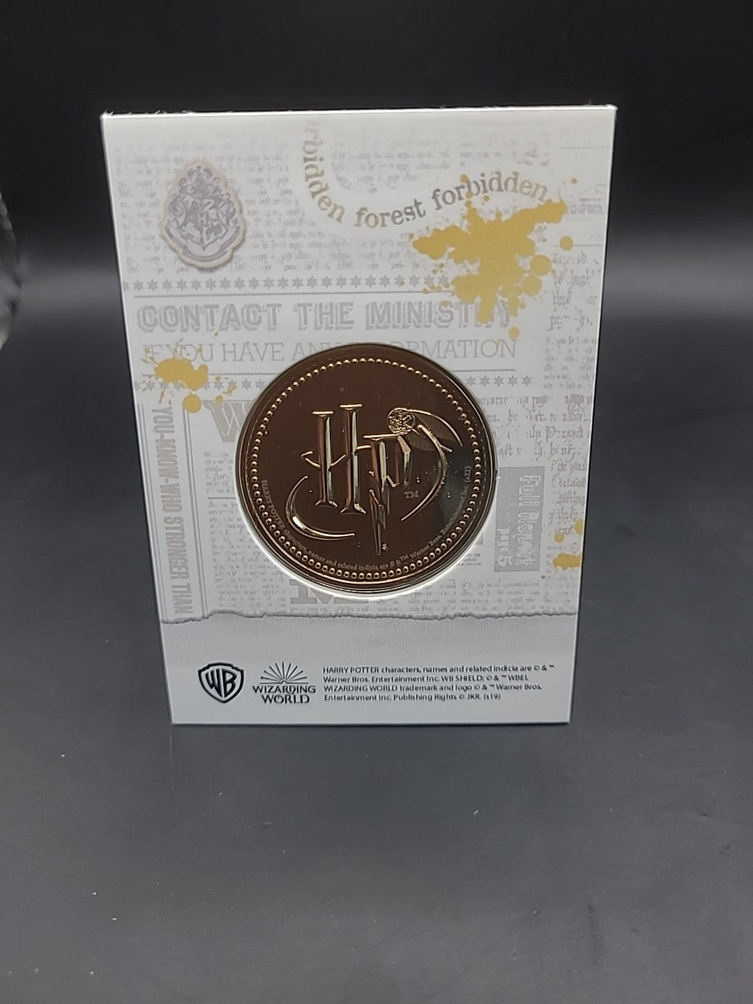 Harry Potter Medal Coin Collection - Characters - Igor Karkaroff 