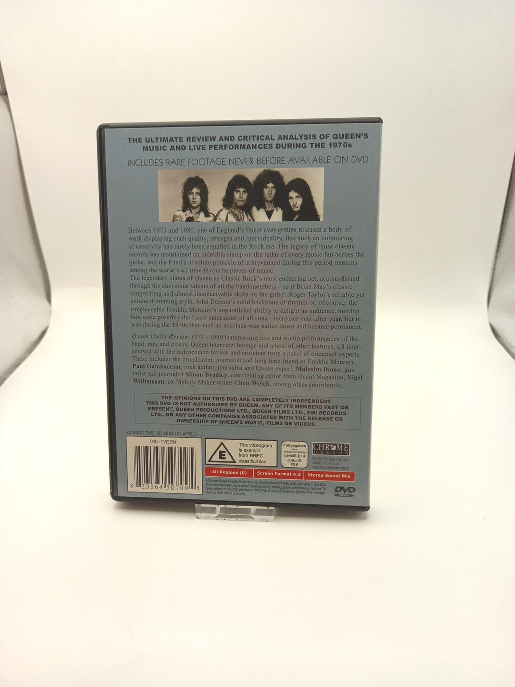 Queen - Under Review 1973-1980 (DVD, 2005)