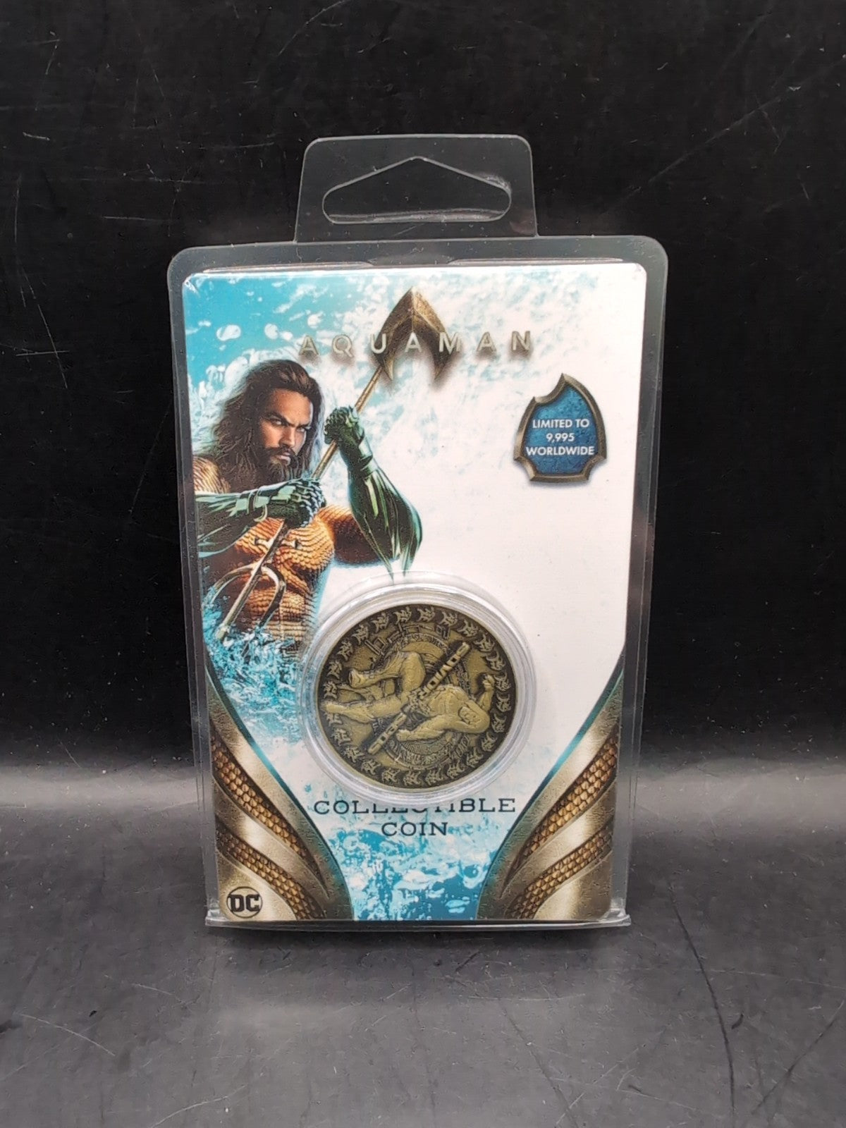 DC Aquaman Limited Edition Collectible Coin