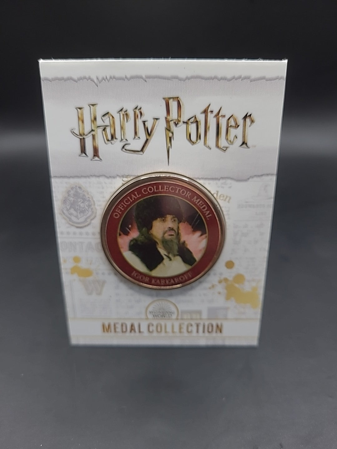 Harry Potter Medal Coin Collection - Characters - Igor Karkaroff 