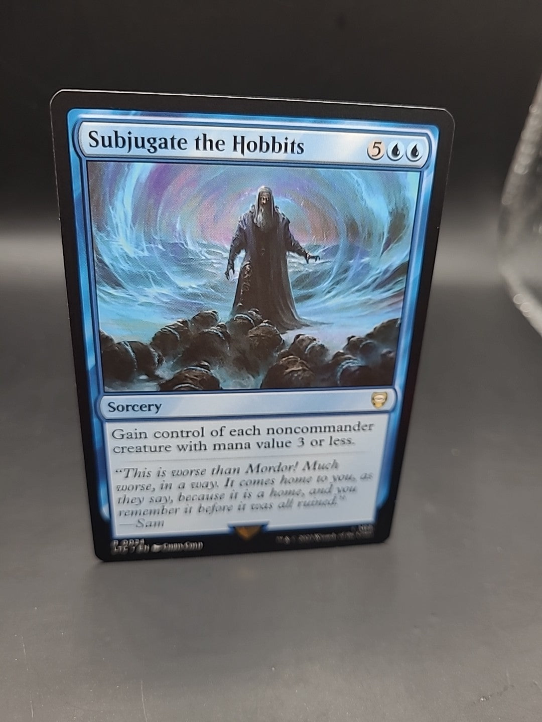 Subjugate the Hobbits ~ Commander: The Lord of the Rings [ NM ] [ Magic MTG ]