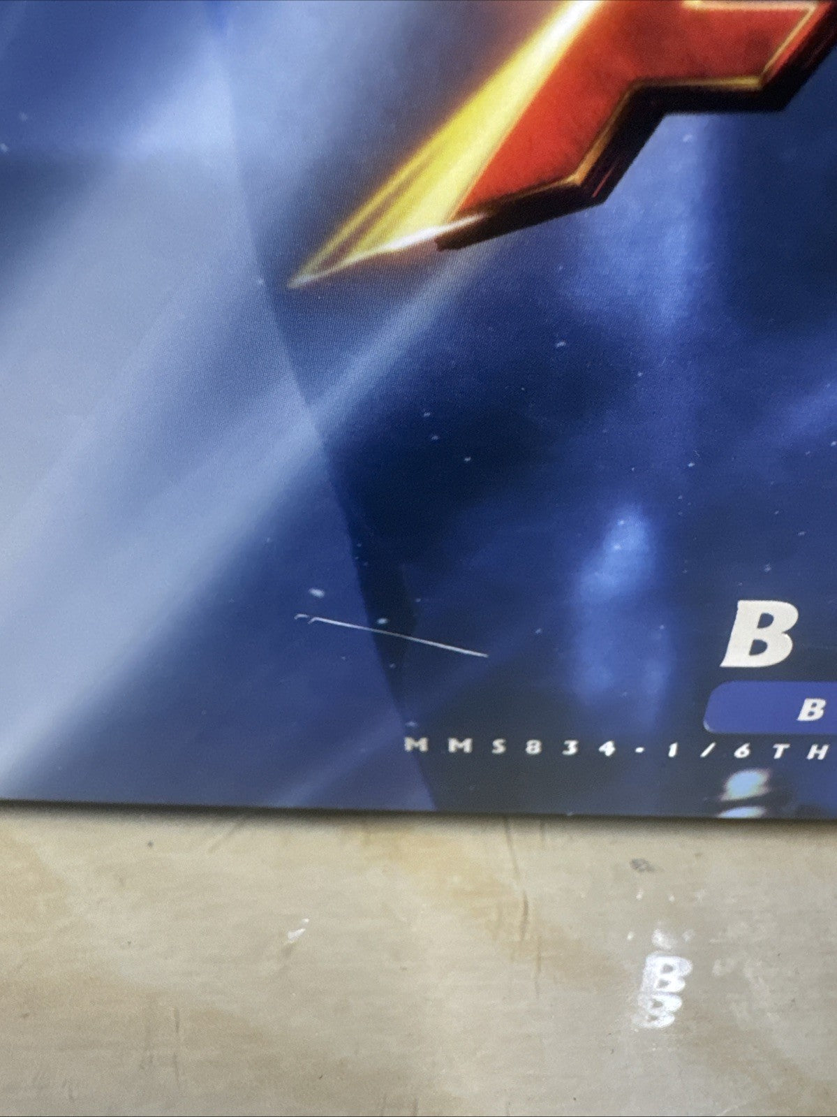 Hot Toys MMS834 1/6 Scale Action Figure The Flash Batman (Blue & Grey Suit)
