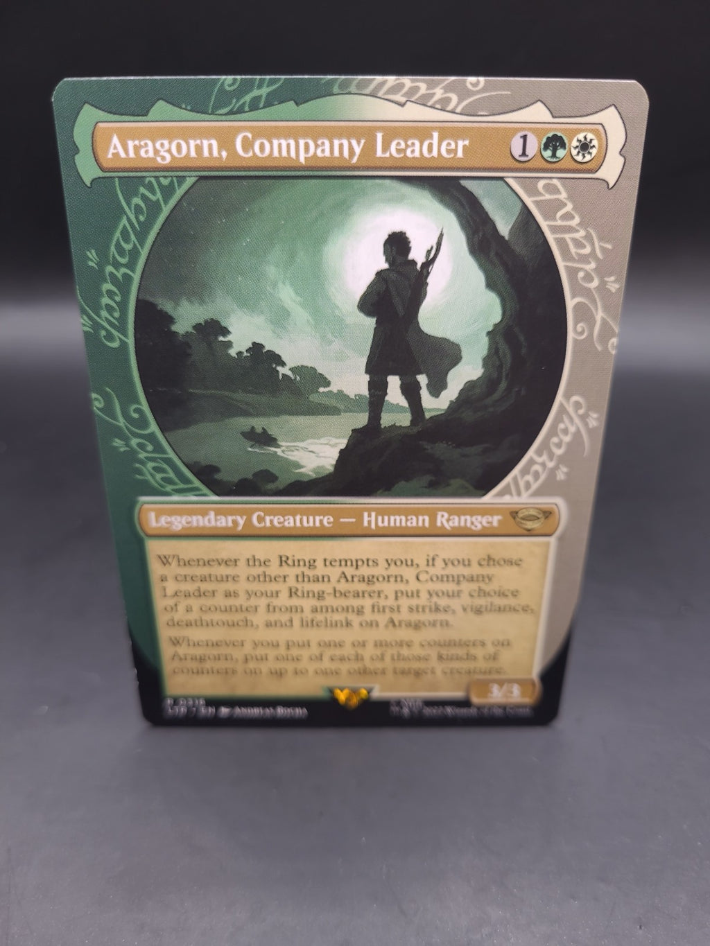 MTG Aragorn, Company Leader (Showcase) 0316 The Lord of the Rings M/NM