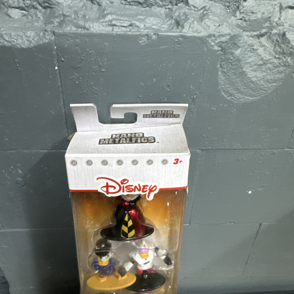 Disney Nano Metalfigs Cheshire Cat Scrooge McDuck Lilo and Stitch Box Damaged
