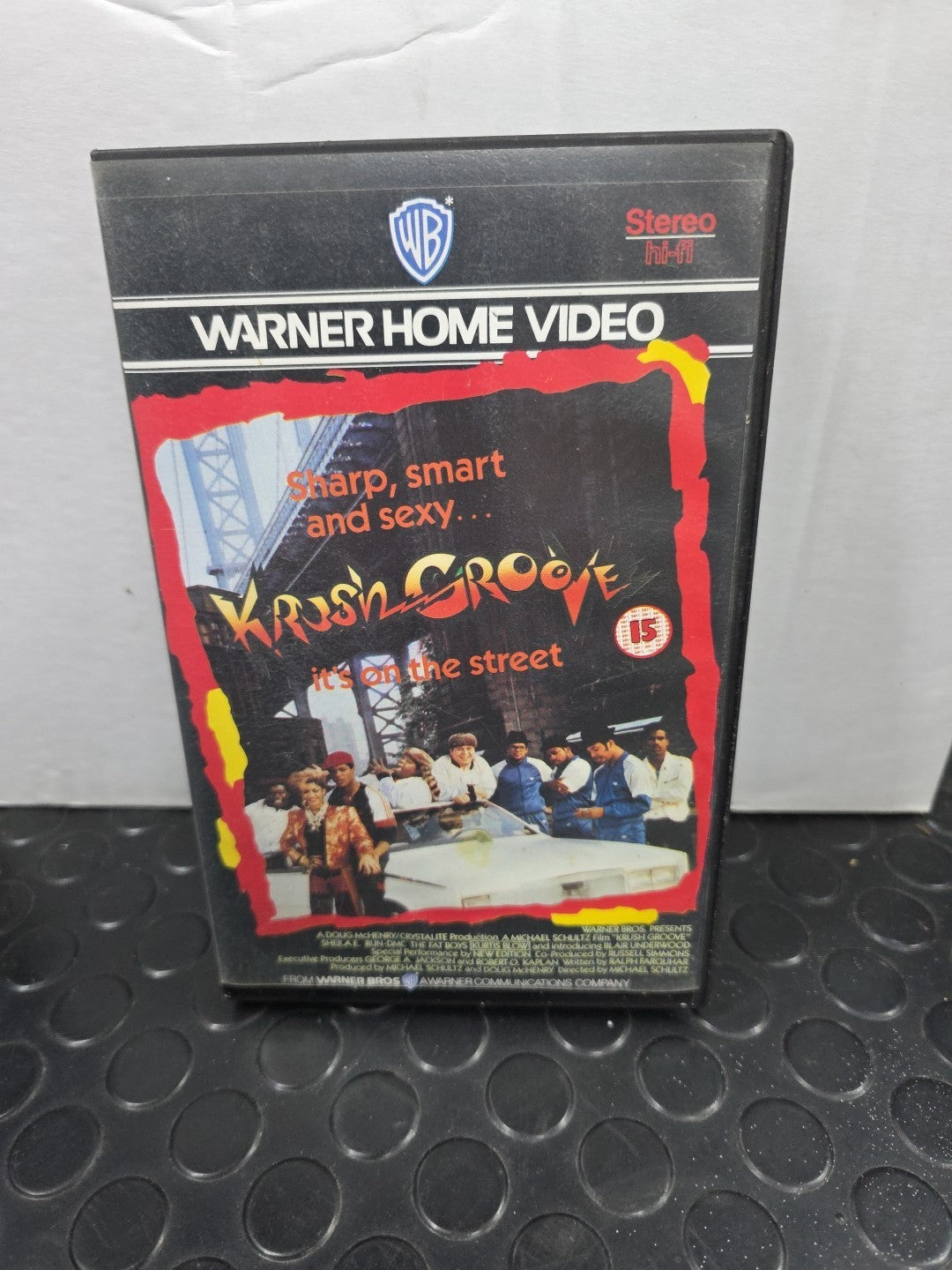 Krush Groove VHS - CASE ONLY