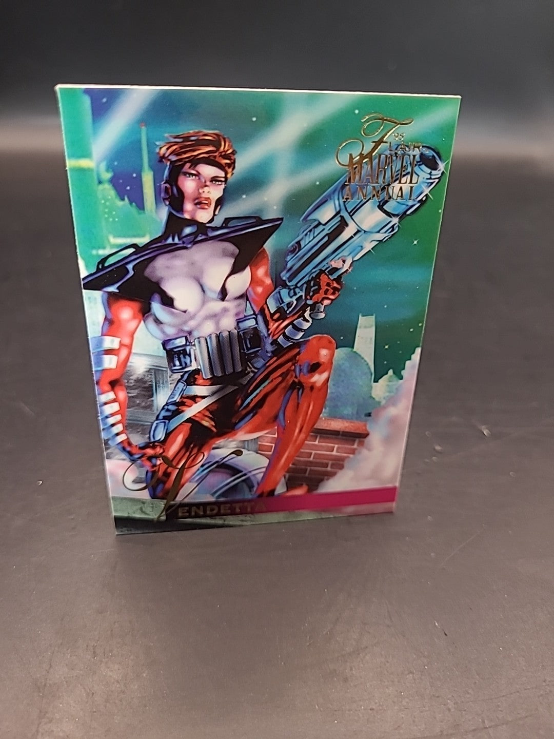 VENDETTA / 1995 Fleer Flair Marvel Annual BASE Trading Card #100