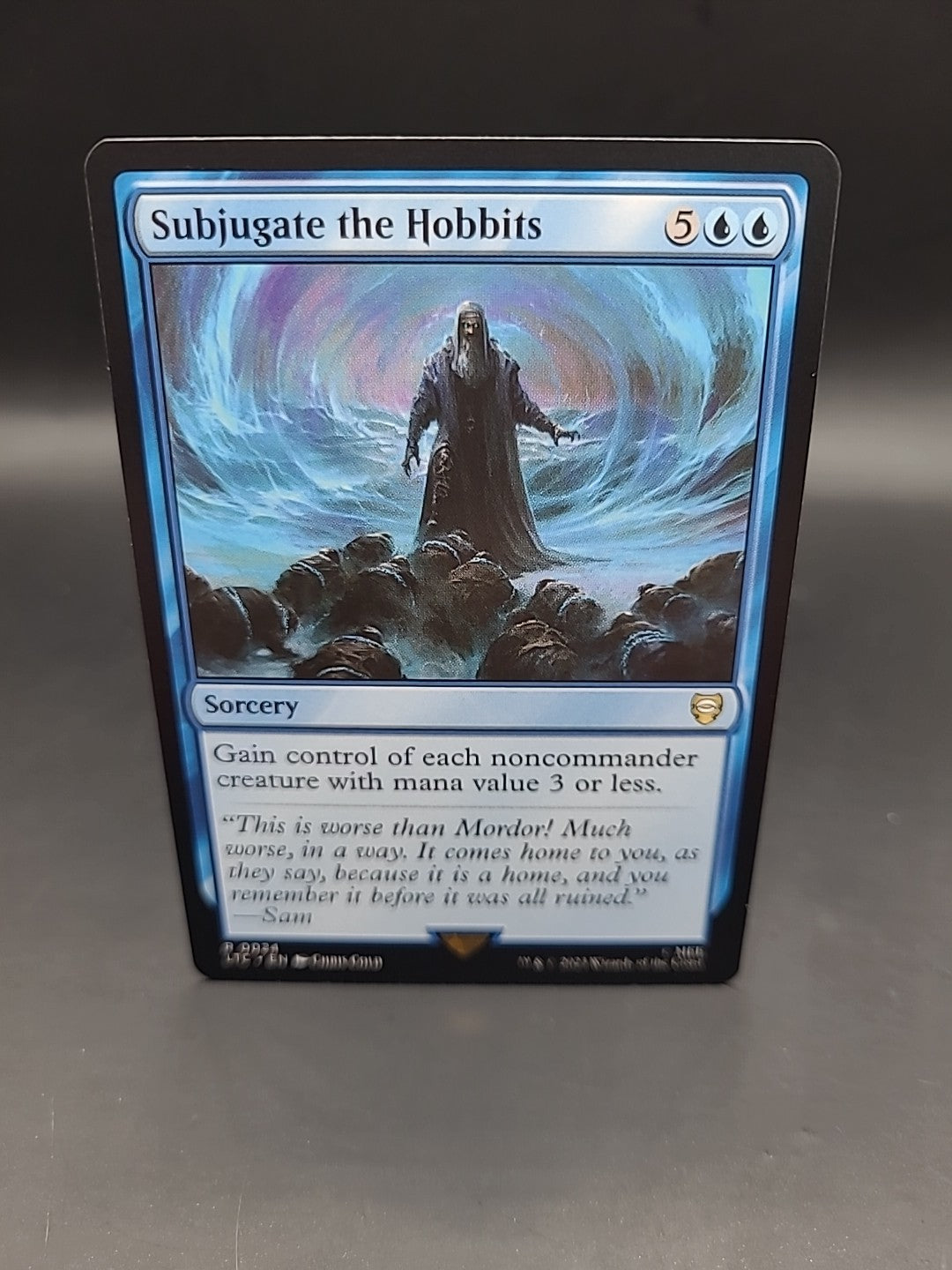 Subjugate the Hobbits ~ Commander: The Lord of the Rings [ NM ] [ Magic MTG ]