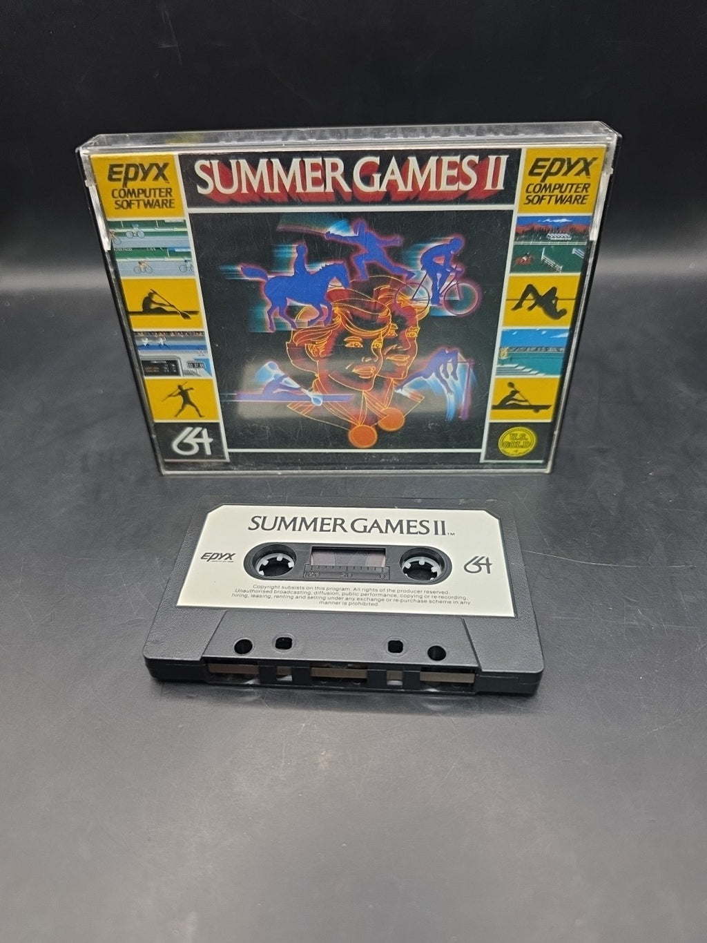 Summer Games 2 Commodore 64 Cassette 