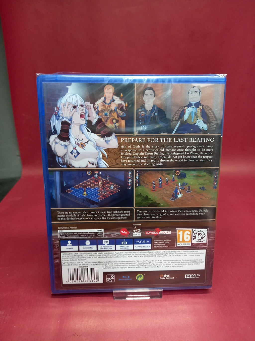 Ash of Gods: Redemption (PS4) (PlayStation 4)