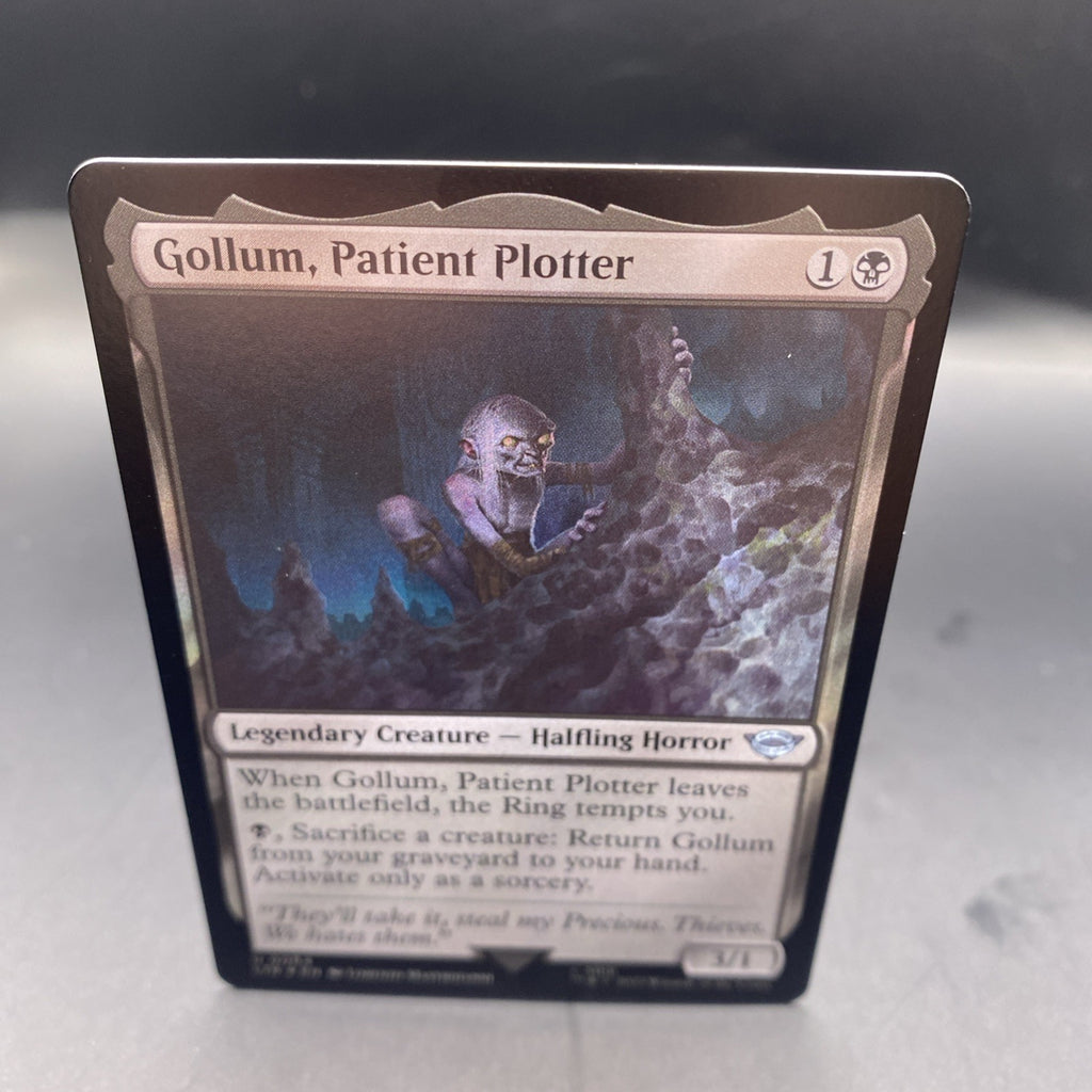 MTG Gollum, Patient Plotter (FOIL) 0084 Lord of the Rings M/NM Free UK P&P