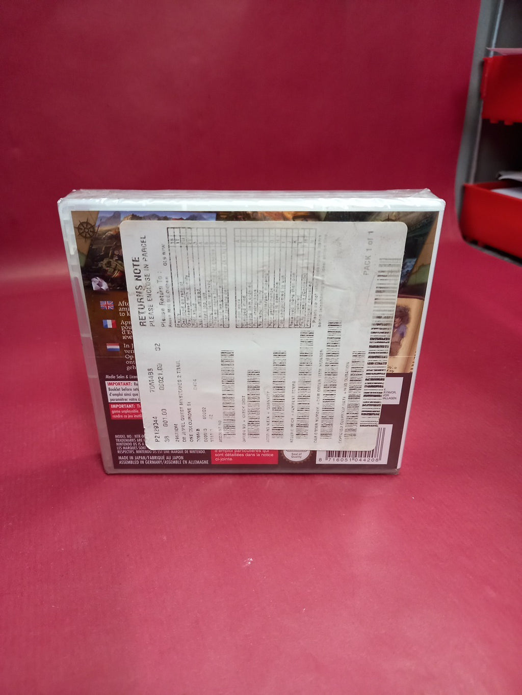 Jewel Quest Mysteries 2: Trail of the Midnight Heart (Nintendo DS, 2011) Sealed