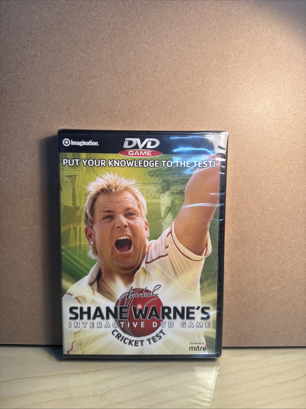Shane Warne's Cricket Test (new and sealed DVD game , 2006)